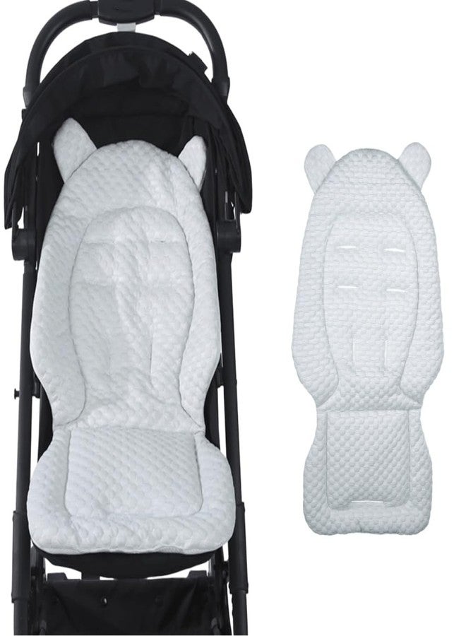 IBLUELOVER Stroller Seat Liner Universal Reversible Pram Pushchair Cushion Pad Breathable Kids Car Seat Mat Washable Baby Stroller Accessory - Image 1